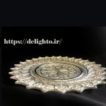 دیوارکوب تزئینی ملیله طرح کنگره 2 از کنار