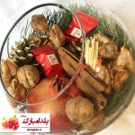 نمای دیگر دکوری گلدان شیشه ای یلدا 2